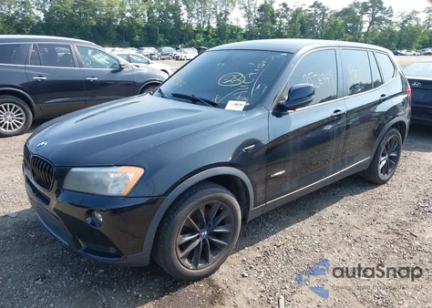 2013 BMW X3 xDrive28I из США, поврежденный, VIN 5UXWX9C59D0A28307